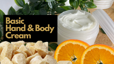 How to Make a Hand and Body Cream - For Beginners