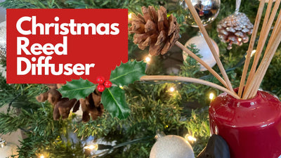 How to make a Christmas Reed Diffuser